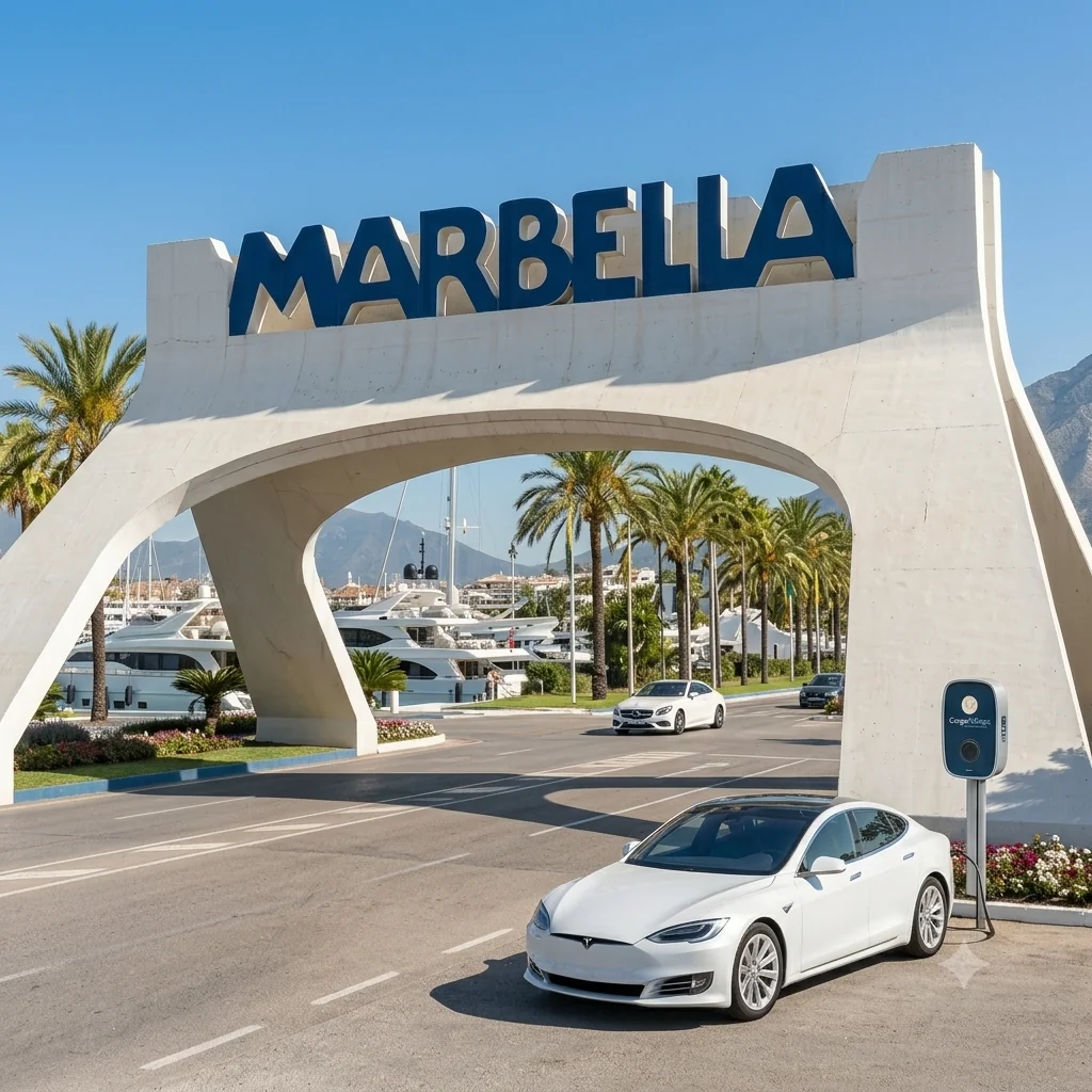 Vista de Marbella, provincia de Málaga