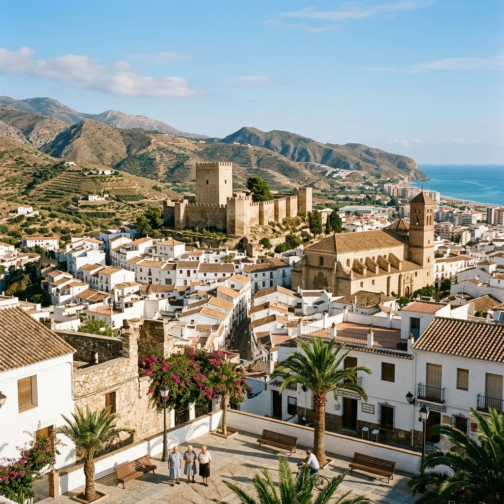 Vista de Vélez-Málaga, provincia de Málaga